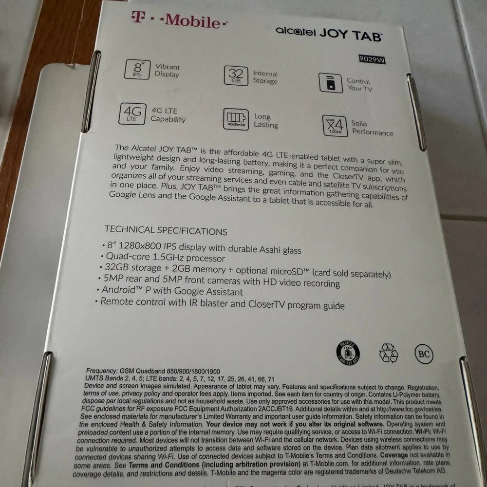 Alcatel Joy Tab 9029W